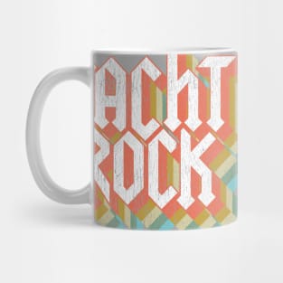 Vintage Fade Yacht Rock Party Boat Drinking print Mug